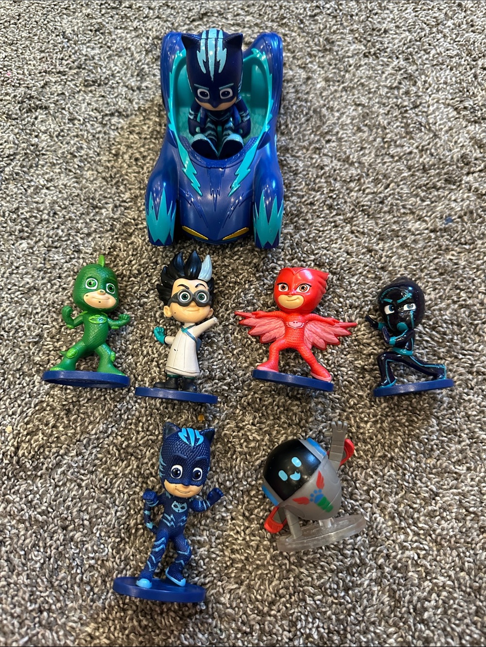 Pj masks - Blue Catboy Vehicle and Character Figure Set